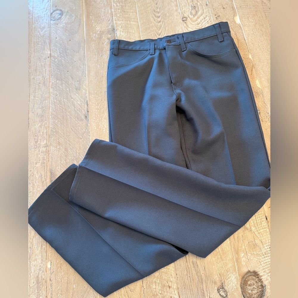 Levi's Men's Dark Black Dress Trousers